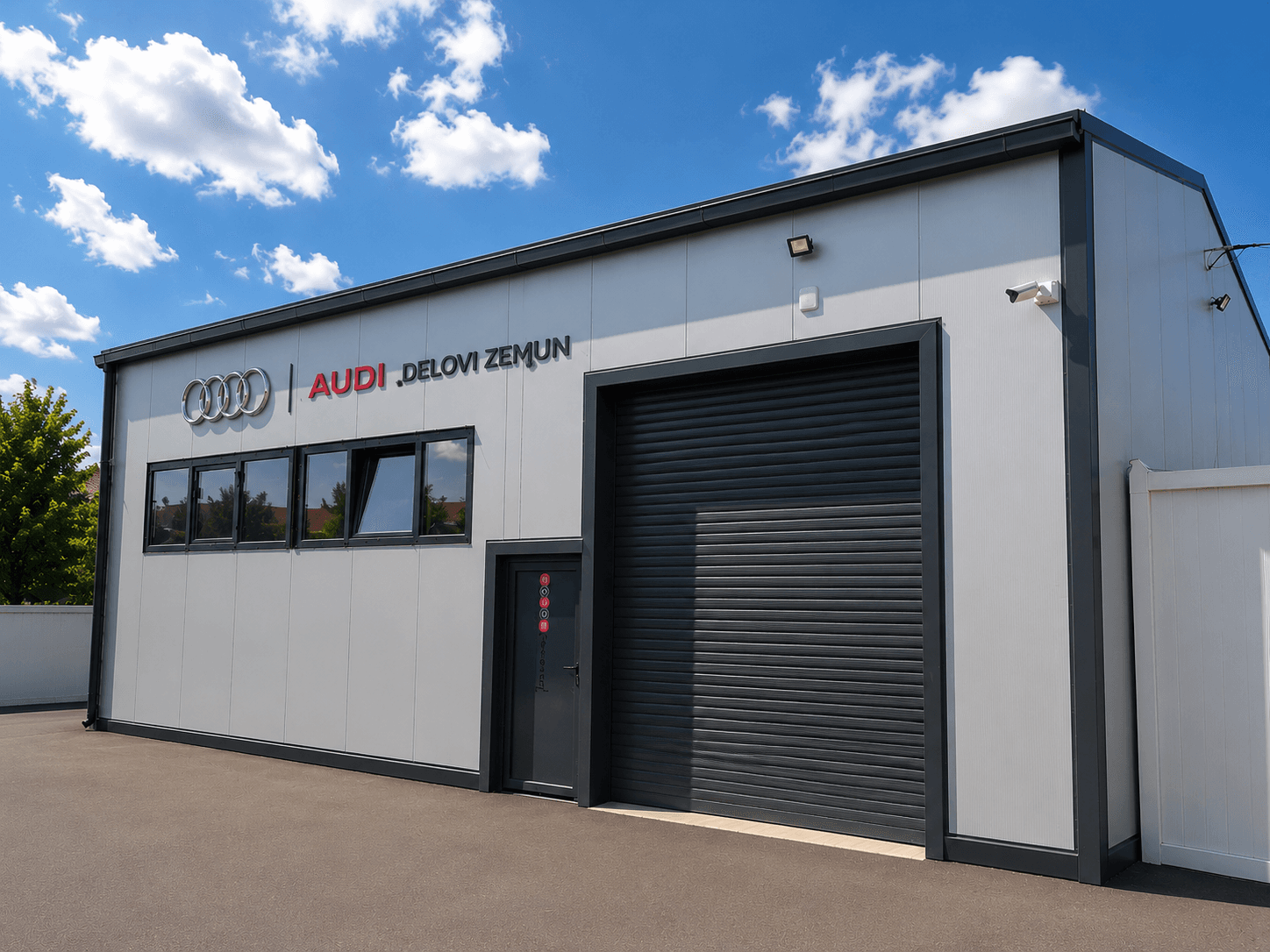 Audi Delovi Zemun - objekat